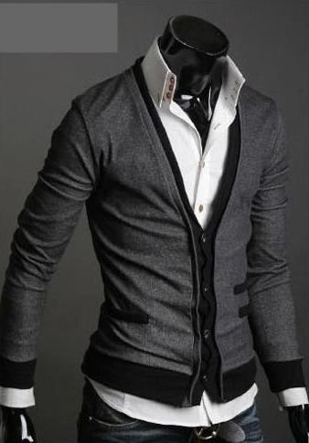 Cardigan Casaco Slim Fit Ó30